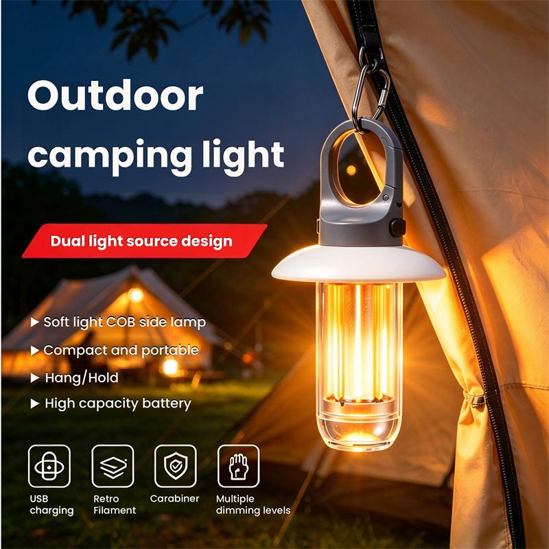 Outdoor Adventure Trips - 5가지 모드를 지원하는 고휘도 LED 충전식