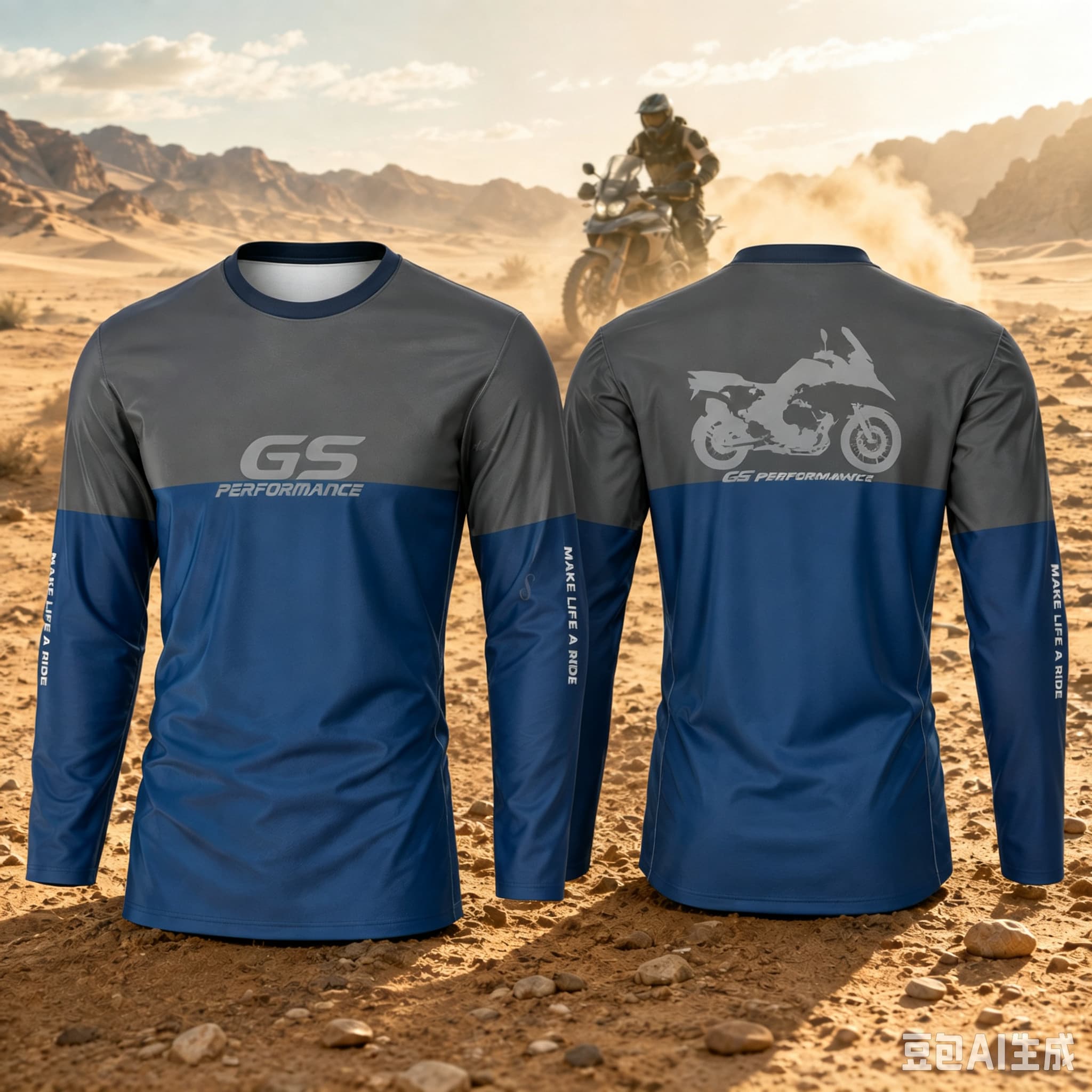 Outdoor Adventure Sports - 모토라드 GS 어드벤처 오토바이 긴팔 셔츠