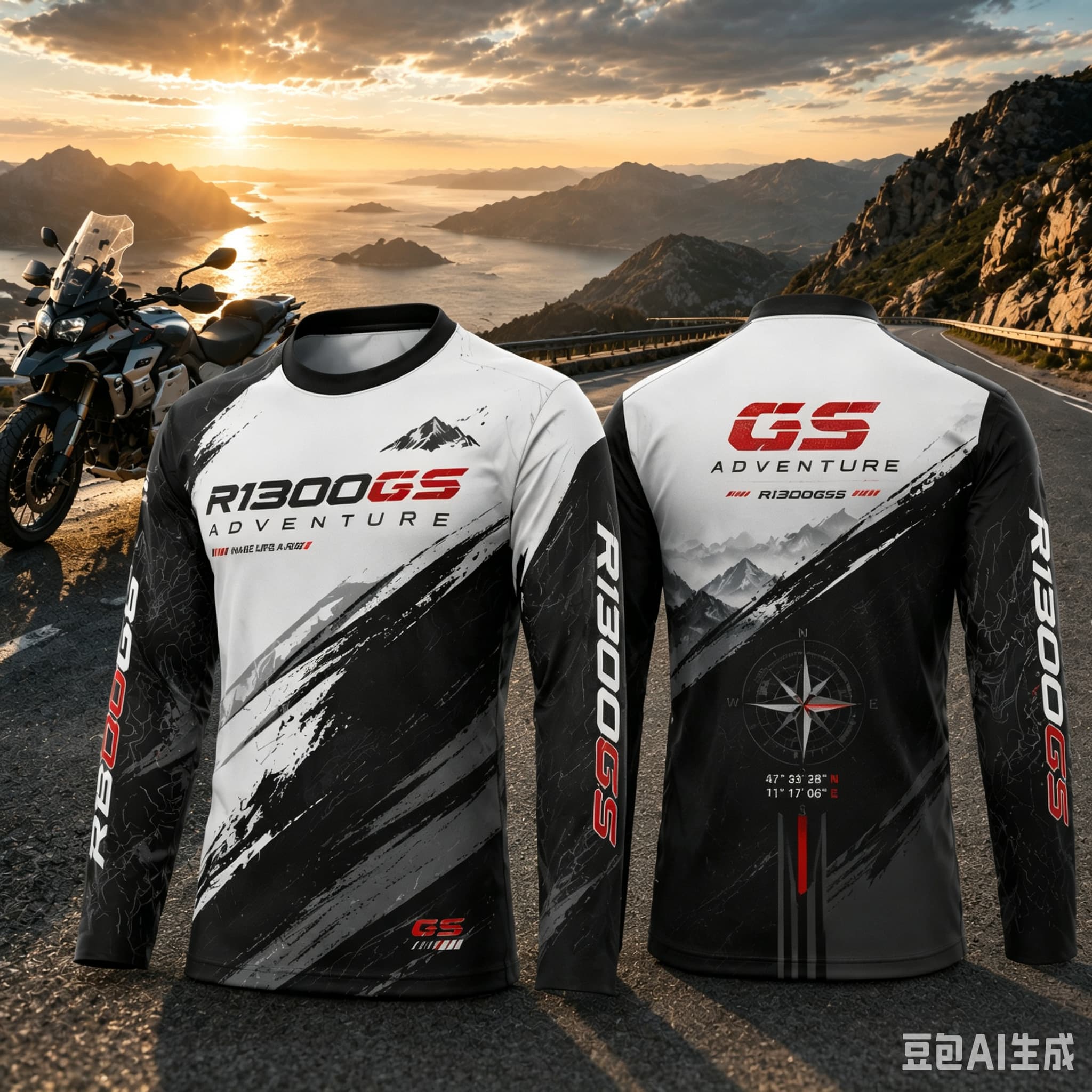 모토라드 GS 어드벤처 오토바이 긴팔 셔츠 통기성 자외 - Outdoor Adventure Sports 리뷰 및 가격
