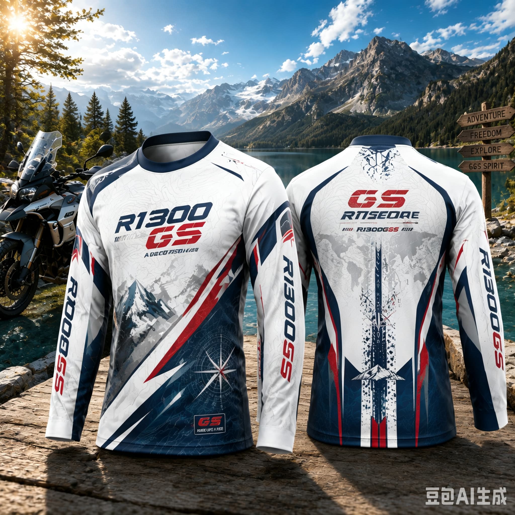 모토라드 GS 어드벤처 오토바이 긴팔 셔츠 통기성 자외 - Outdoor Adventure Sports 리뷰 및 가격