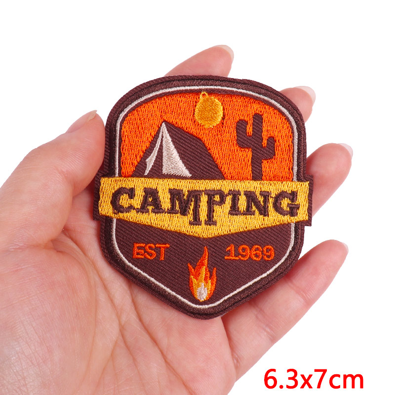 마운틴 캠핑 모험 수 놓은 패치 의류에 대한 패치에 D - Outdoor Adventure Outfit 리뷰 및 가격